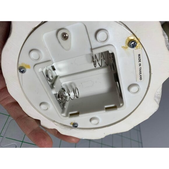 Village Lighted Snow Capped Revolving Christmas Tree Decoration - Picture 4 of 6